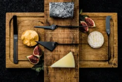 Laguiole Style De Vie Kaasmes En Botermes Zwart- 6 Stuks -Goedkope Keuken Wijs Winkel SDVCheese6Black