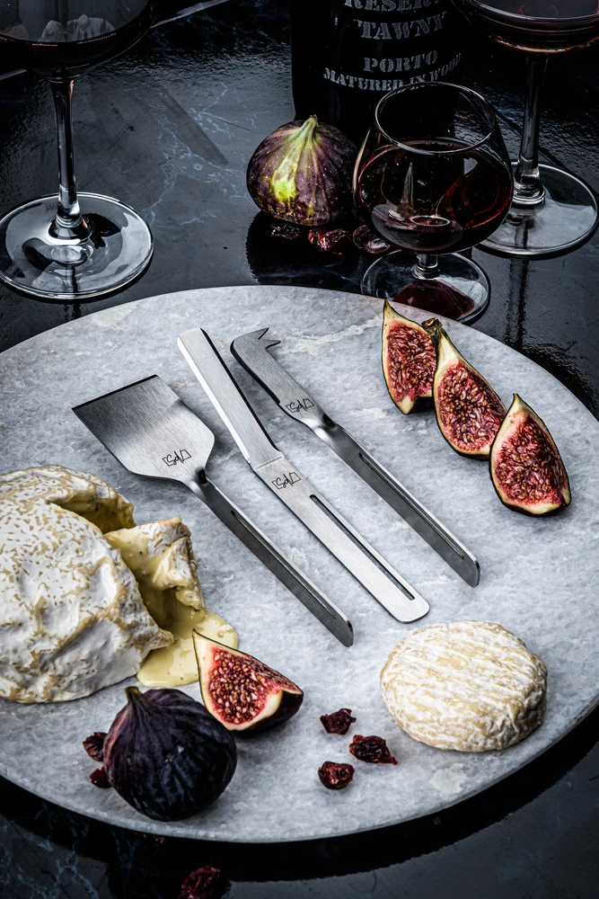 Laguiole Style De Vie Kaasmes En Botermes Zilver - 6 Stuks 4 Laguiole Style De Vie Kaasmes En Botermes Zilver - 6 Stuks - Afbeelding 4