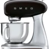 SMEG Keukenmachine - 800 W - Zwart - 4.8 Liter - SMF02BLEU