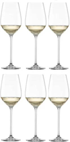 Schott Zwiesel Wijnglazen Fortissimo - Set 18 Delig - Witte En Rode Wijnglazen & Gin Tonic Glazen -Goedkope Keuken Wijs Winkel Schott Zwiesel Witte Wijnglazen Fortissimo 420 ml 6 Stuks