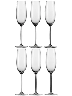 Schott Zwiesel Champagneglazen Diva - 220 Ml - 6 Stuks -Goedkope Keuken Wijs Winkel Schott Zwiesel Champagneglazen diva 0