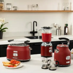 Westinghouse Blender Retro Collections - Cranberry Red - 1.5 Liter - WKBE221RD -Goedkope Keuken Wijs Winkel WKBE221RD Retro Table Blender 5