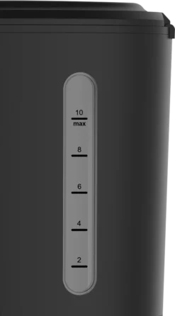 Westinghouse Filter-koffiezetapparaat Basic Zwart - 1.25 Liter - WKCM621BK -Goedkope Keuken Wijs Winkel WKCM621 water level gauge 2 2