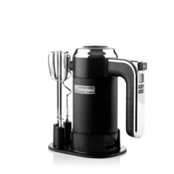 Westinghouse Handmixer Retro Collections - 6 Standen - Liquorice Black - WKHM250BK -Goedkope Keuken Wijs Winkel WKHM250BK Retro Hand Mixer 1 600x600 1