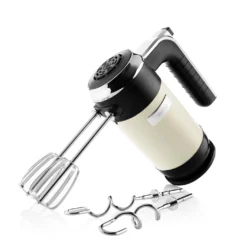 Westinghouse Handmixer Retro Collections - 6 Standen - Vanilla White - WKHM250WH