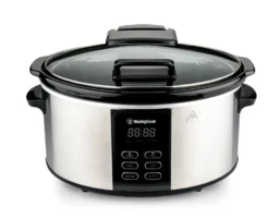 Westinghouse Slowcooker - Uitneembare Keramische Pan - RVS - 6 Liter - WKSC65