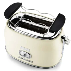 Westinghouse Broodrooster Retro Collections - 2 Sleuven - Vanilla White - WKTTB857WH -Goedkope Keuken Wijs Winkel WKTTB857WH Retro 2 Slice Toaster 3