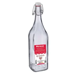 Westmark Beugelfles / Weckfles Vierkant - 1 Liter 9 Westmark Beugelfles / Weckfles Vierkant - 1 Liter -Goedkope Keuken Wijs Winkel Westmark Beugelfles Vierkant 1liter 4
