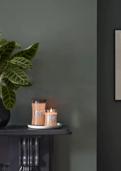 WoodWick Geurkaars Large Yuzu Blooms - 18 Cm / ø 10 Cm -Goedkope Keuken Wijs Winkel YC SS23 1741 HRC