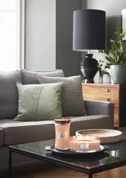 WoodWick Geurkaars Large Yuzu Blooms - 18 Cm / ø 10 Cm -Goedkope Keuken Wijs Winkel YC SS23 1792 HRC 1