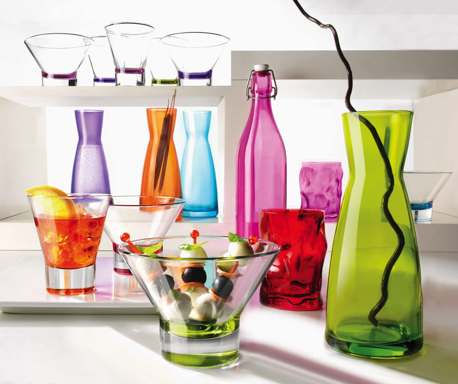 Bormioli Rocco Beugelfles / Weckfles Giara - Rood - 1 Liter 4 Bormioli Rocco Beugelfles / Weckfles Giara - Rood - 1 Liter - Afbeelding 4