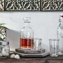 Bormioli Rocco Whiskey Karaf Officina 1825 - Transparant - 1 Liter -Goedkope Keuken Wijs Winkel a officina1825 2