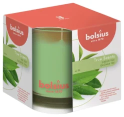 Bolsius Geurkaars True Scents Green Tea - 9.5 Cm / ø 9.5 Cm