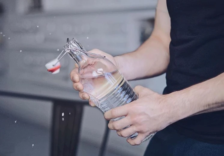 Bormioli Rocco Beugelfles / Weckfles Officina 1825 - Transparant - 1.2 Liter 6 Bormioli Rocco Beugelfles / Weckfles Officina 1825 - Transparant - 1.2 Liter - Afbeelding 6