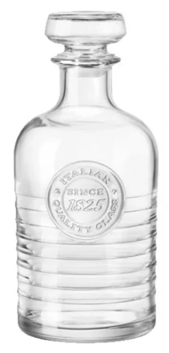 Bormioli Rocco Whiskey Karaf Officina 1825 - Transparant - 1 Liter -Goedkope Keuken Wijs Winkel bormioli karaf officina