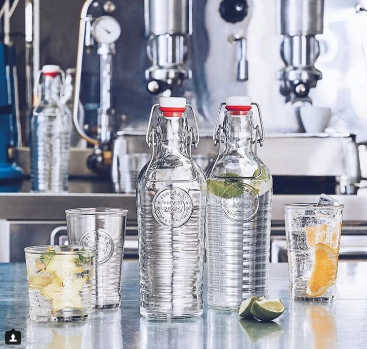 Bormioli Rocco Beugelfles / Weckfles Officina 1825 - Transparant - 1.2 Liter 4 Bormioli Rocco Beugelfles / Weckfles Officina 1825 - Transparant - 1.2 Liter - Afbeelding 4