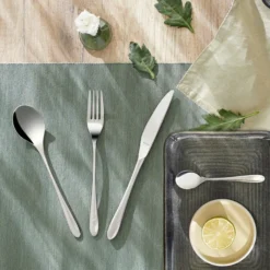 Amefa Koffielepels Cuba 6 Stuks -Goedkope Keuken Wijs Winkel cuba bestekset 84 delig zilver ambiance 112000mdf2l45 3