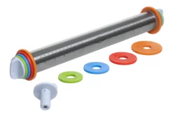 Sareva Verstelbare Deegroller - 4 Ringen -Goedkope Keuken Wijs Winkel deegroller verstelbaar 1 scaled