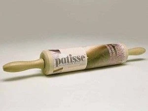 Patisse Deegroller Hout Gelagerd 25 Cm 2 Patisse Deegroller Hout Gelagerd 25 Cm - Afbeelding 2