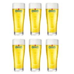 Heineken Bierglazen Ellipse - 250 Ml - 6 Stuks