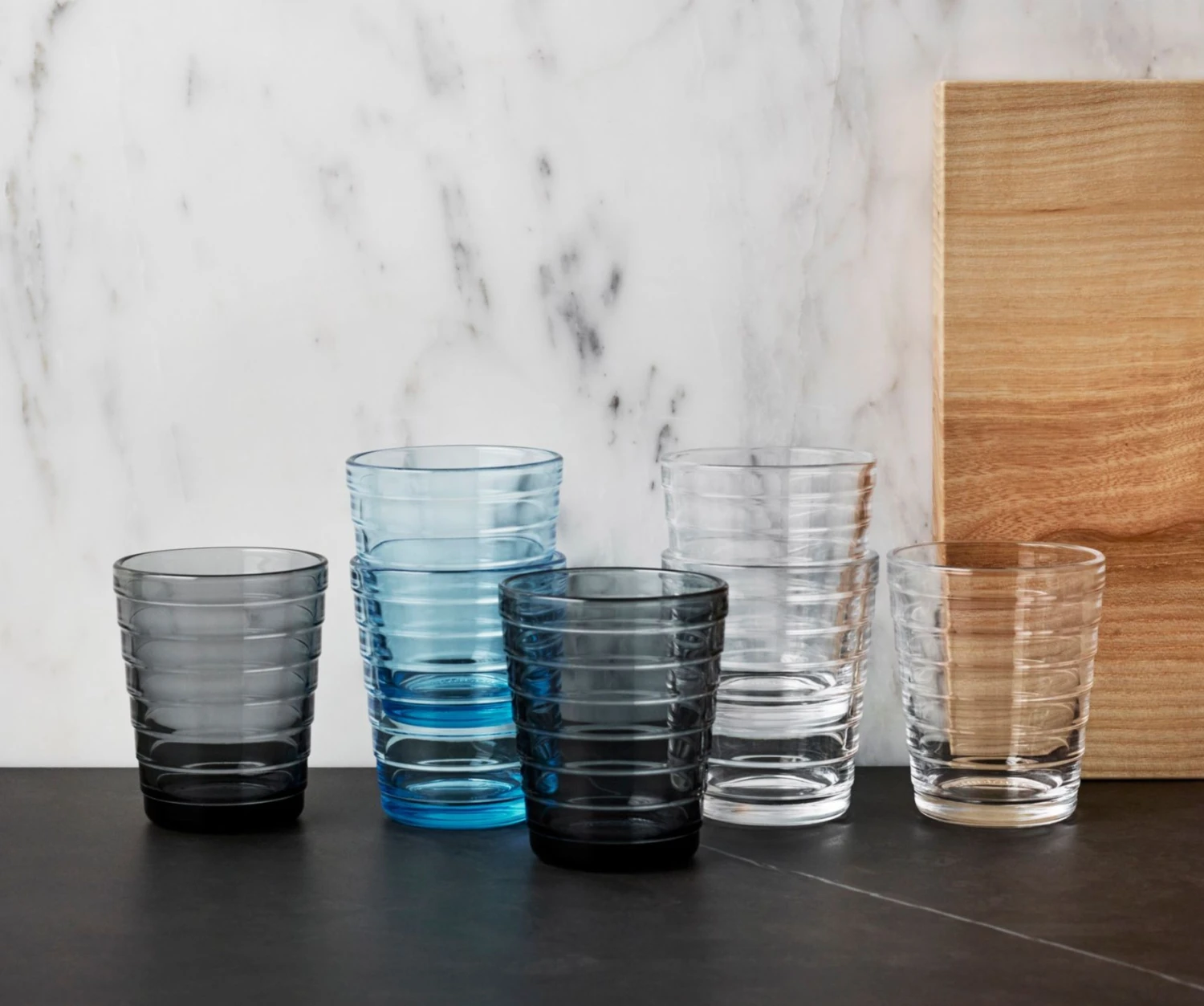 Iittala Glas Aino Aalto - Watergroen - 330 Ml - 2 Stuks 2 Iittala Glas Aino Aalto - Watergroen - 330 Ml - 2 Stuks - Afbeelding 2