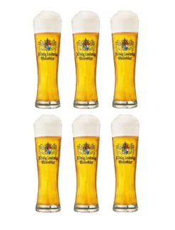 Konig Ludwig Bierglazen Weizen - 300 Ml - 6 Stuks