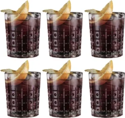 Bormioli Rocco Whiskey Glazen Este - 390 Ml - 6 Stuks