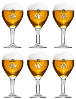 Leffe Bierglazen - 330 Ml - 6 Stuks
