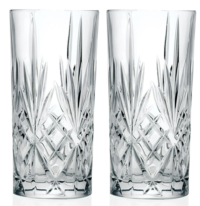 Cookinglife Longdrinkglazen Moy - 360 Ml - 2 Stuks 1 Cookinglife Longdrinkglazen Moy - 360 Ml - 2 Stuks