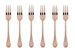 Sambonet Gebaksvorkje Taormina Koper 6 Stuks