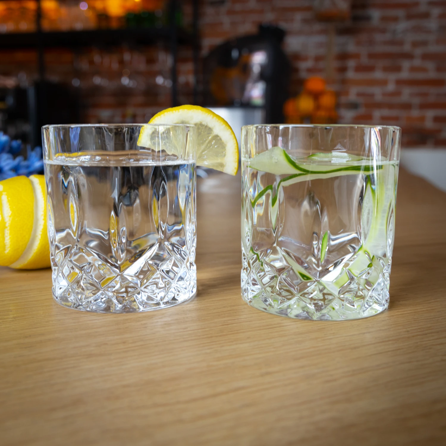 Cookinglife Whiskey Glazen / Cocktailglazen / Waterglazen Moray - 320 Ml - 2 Stuks 2 Cookinglife Whiskey Glazen / Cocktailglazen / Waterglazen Moray - 320 Ml - 2 Stuks - Afbeelding 2