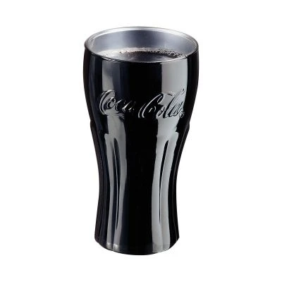 Coca-Cola Coca Cola Glas - Zwart - 370 Ml 1 Coca-Cola Coca Cola Glas - Zwart - 370 Ml