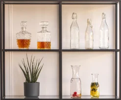 Sareva Beugelfles / Weckfles - Rond - 1 Liter -Goedkope Keuken Wijs Winkel opbergglas stellingkast 2 3