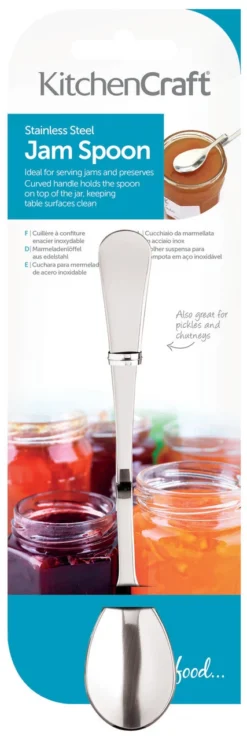 KitchenCraft Jamlepel / Dessertlepel RVS -Goedkope Keuken Wijs Winkel pgwdtr0ssqtjxpd0holv 01875
