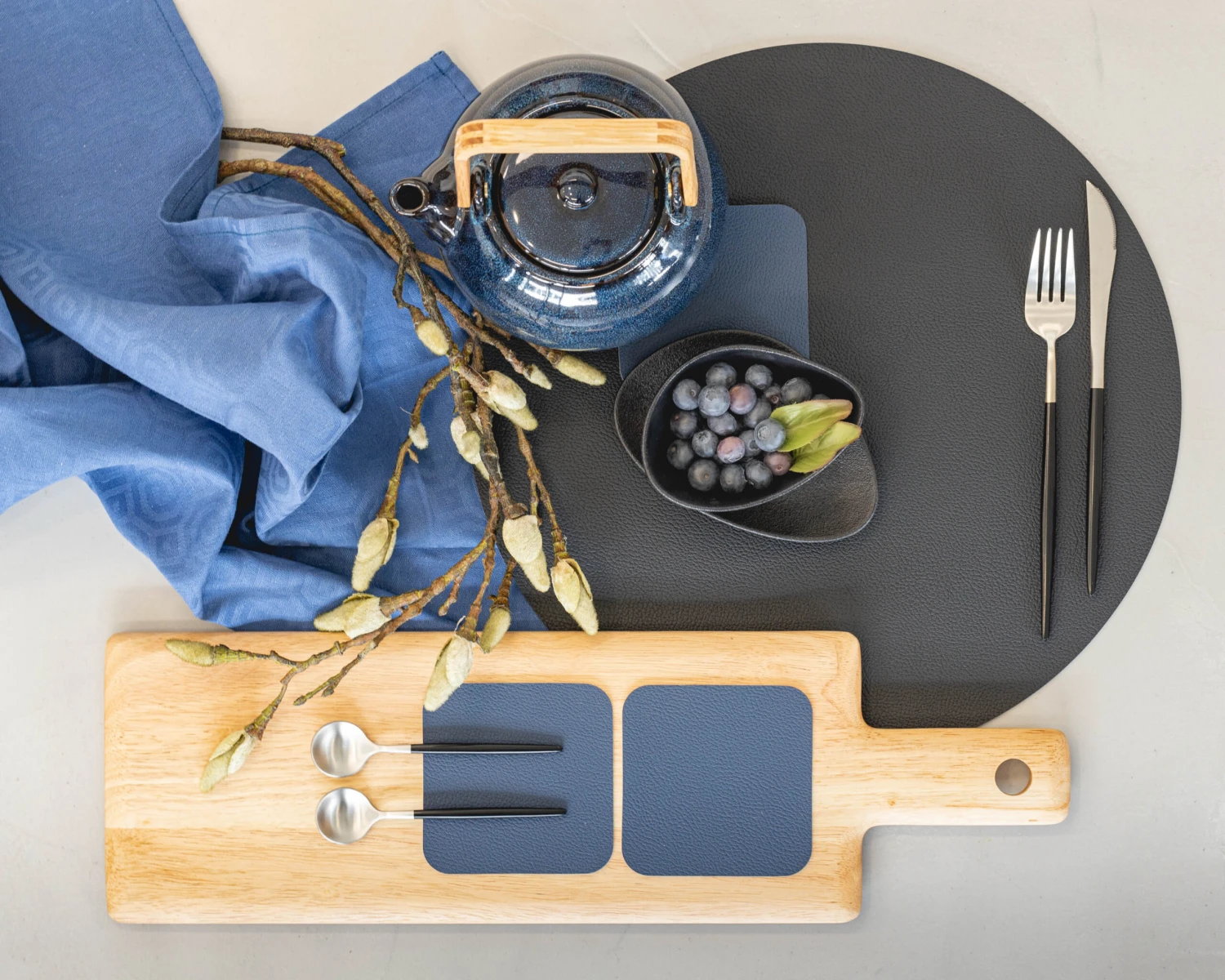 Jay Hill Bestekset - RVS - Zwart - 16-delig / 4 Personen 2 Jay Hill Bestekset - RVS - Zwart - 16-delig / 4 Personen - Afbeelding 2