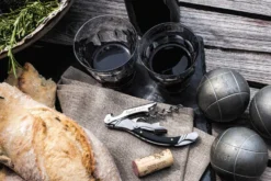 Laguiole Style De Vie Kurkentrekker - Zwart Hout -Goedkope Keuken Wijs Winkel sf kurkentrekker zwart gr 5