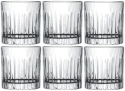 Cookinglife Whiskey Glazen / Cocktailglazen / Waterglazen Moville - 320 Ml - 6 Stuks