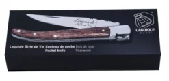 Laguiole Style De Vie Zakmes Rozenhout -Goedkope Keuken Wijs Winkel zakmes rozenhout dicht gr